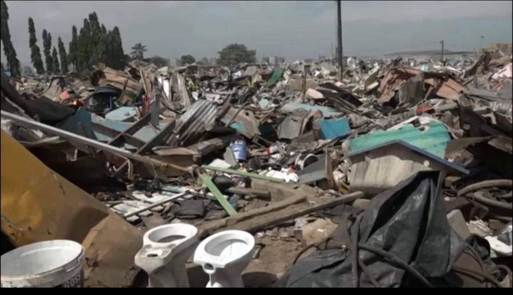 Côte d’Ivoire : un homme arrêté après la démolition d’une partie d’un quartier à&nbsp;Abidjan